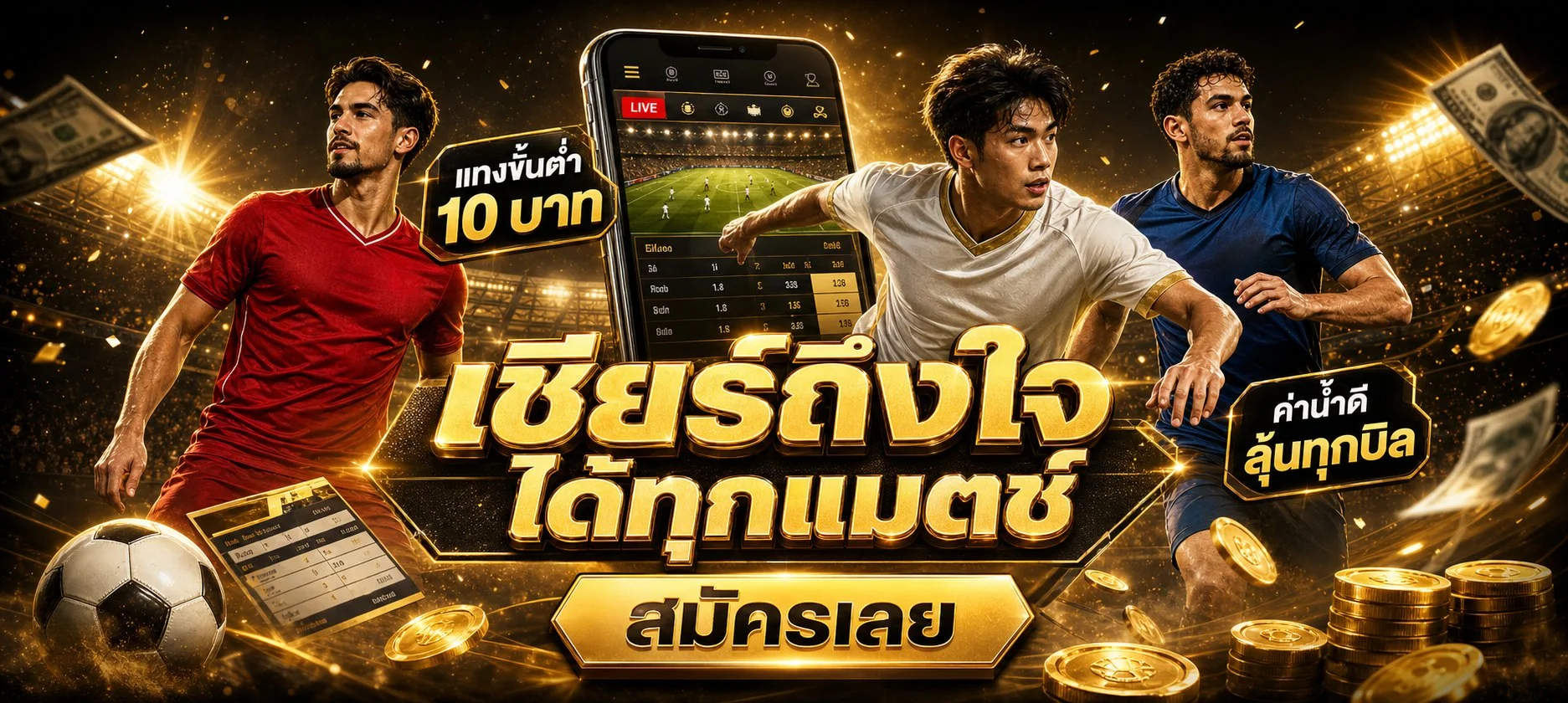 แบนเนอร์รวมค่ายเกม JUSTBET777 คาสิโนสด สล็อต และกีฬา